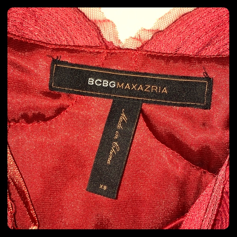 BCBGMAXAZRIA, Burgundy Red, xS